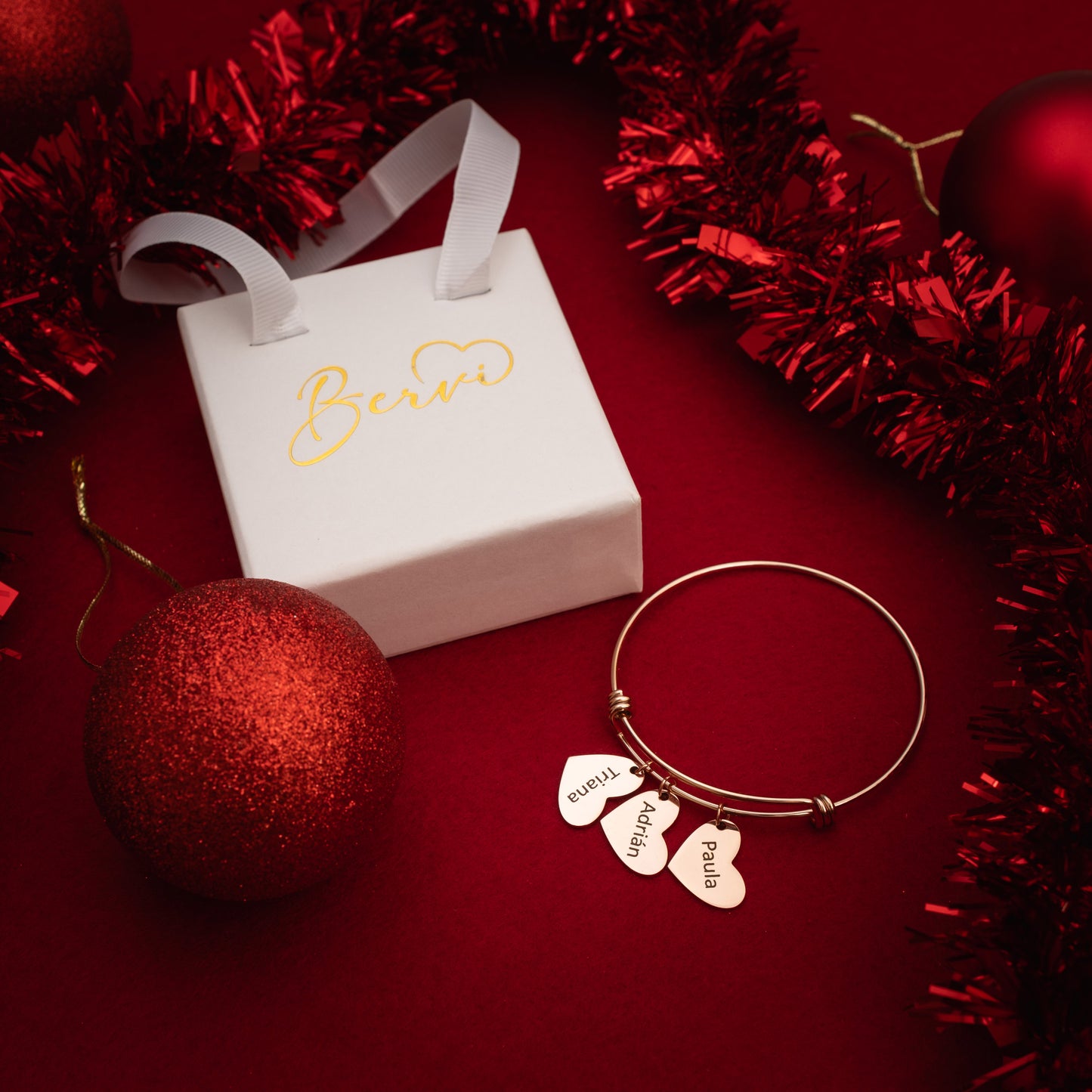 Pulsera Corazón - Oro Rosa de 18K