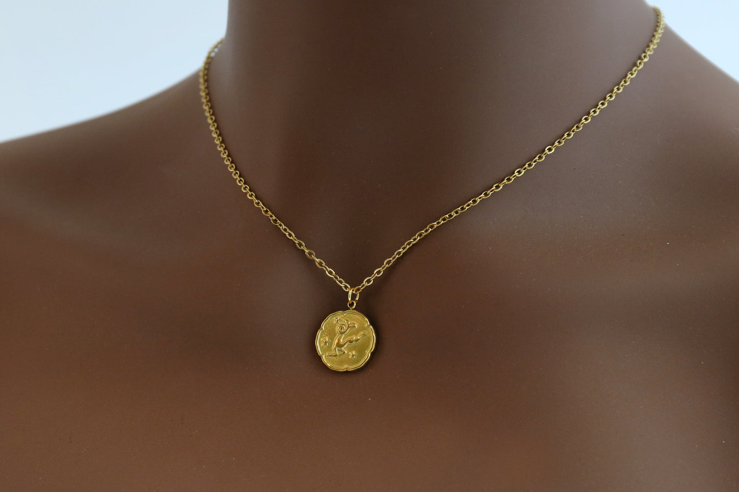 Collar Signo Dorado (Horóscopos)