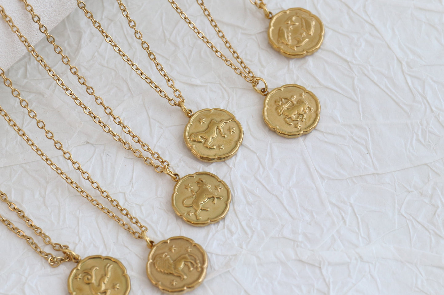 Collar Signo Dorado (Horóscopos)