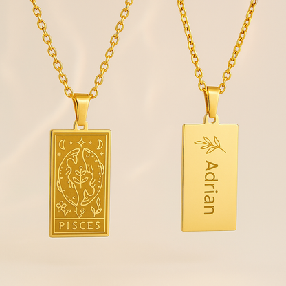 Collar Constelación (Chapado en Oro 18K)