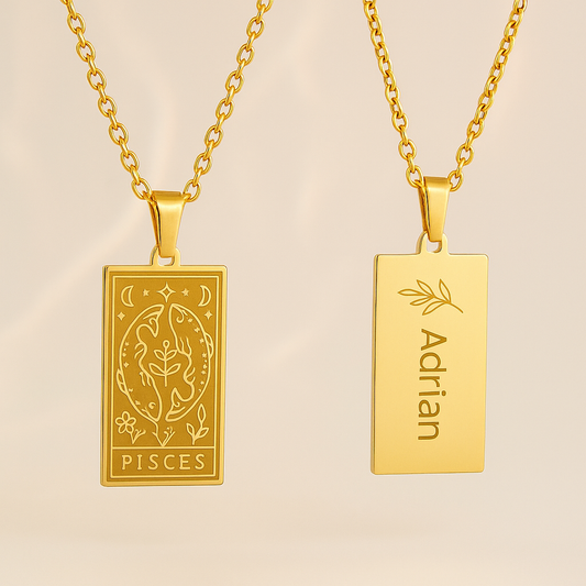 Collar Constelación (Chapado en Oro 18K)