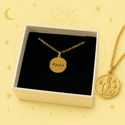 Collar Signo Dorado (Horóscopos)