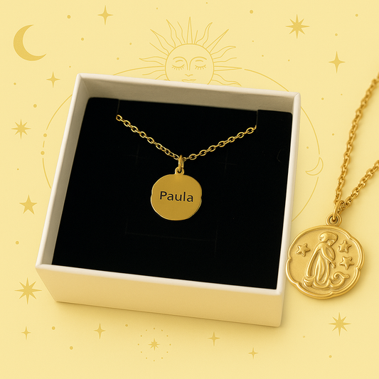 Collar Signo Dorado (Horóscopos)