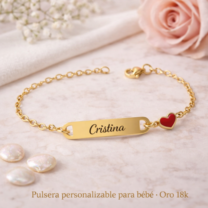 Pulsera "Mi Tesoro" para bebés