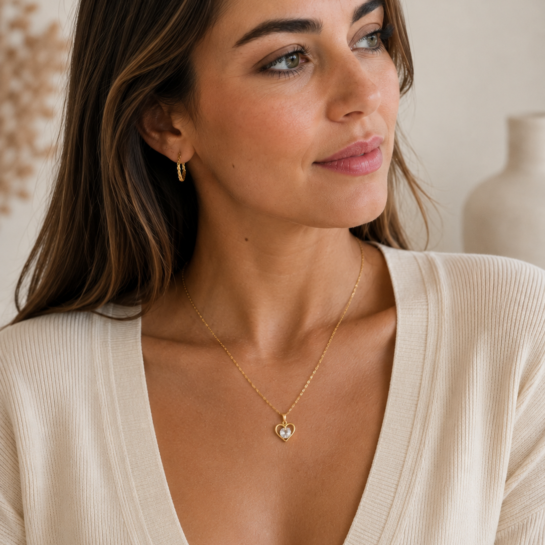 Collar Corazón Eterno