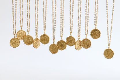 Collar Signo Dorado (Horóscopos)