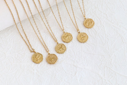 Collar Signo Dorado (Horóscopos)