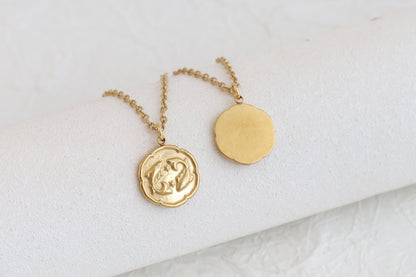 Collar Signo Dorado (Horóscopos)