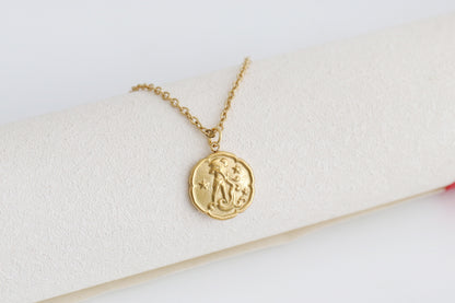 Collar Signo Dorado (Horóscopos)