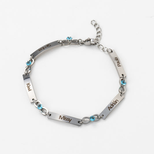 Pulsera Infinito Personalizada (Oferta FLASH - Mismo grabado )